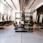 Salon interior hair styling area – Best salon in Dehradun