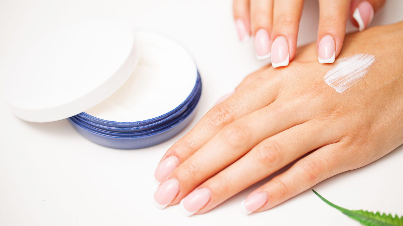 Salon manicure and pedicure for healthy nails