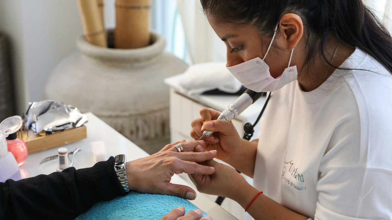 Nail spa manicure and pedicure Dehradun