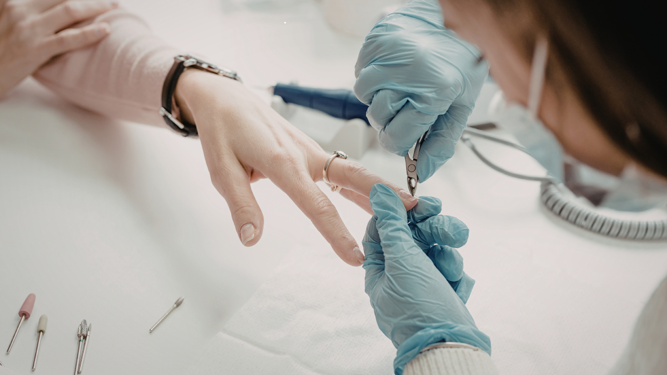 Expert manicure and pedicure nail care