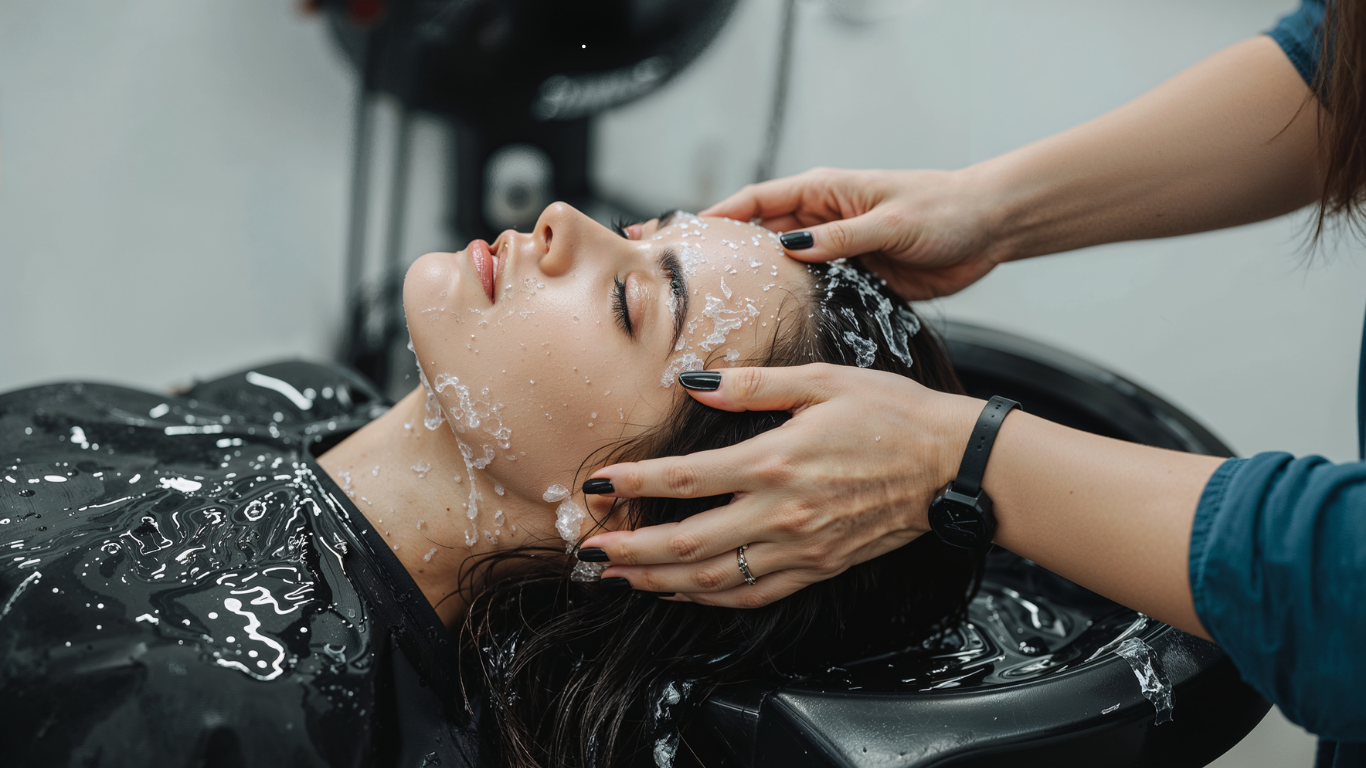 Professional beauty salon services for hair and skincare