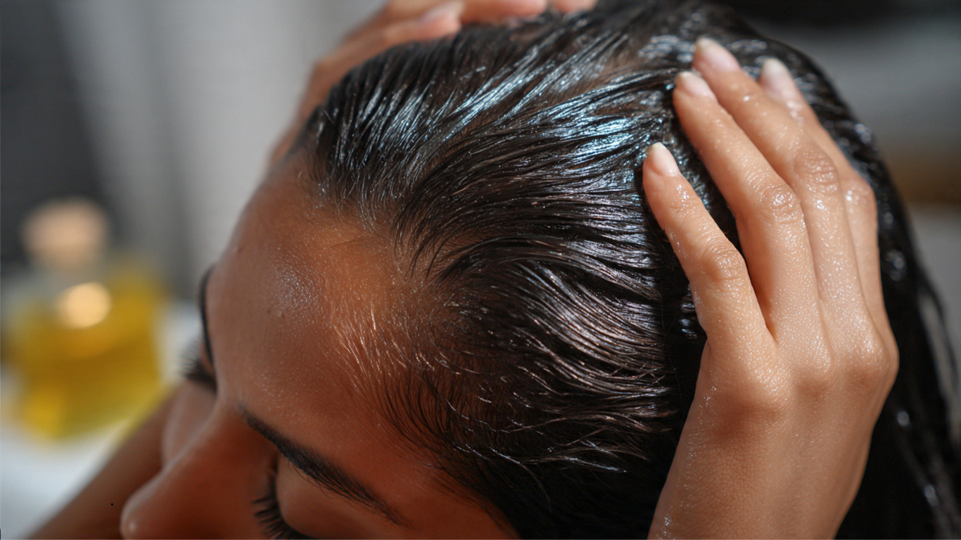 Hair spa treatment for damaged and dry hair