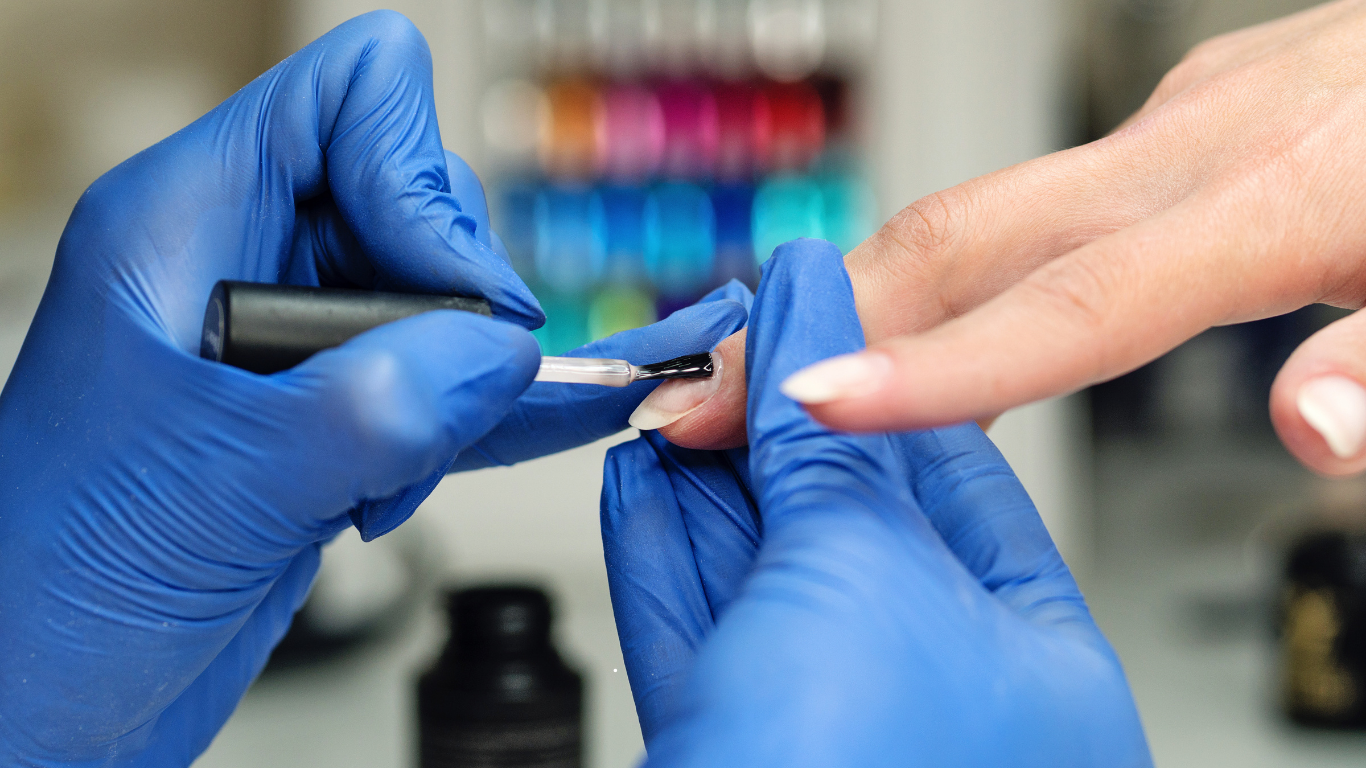 Nail grooming and shaping at YT Studio