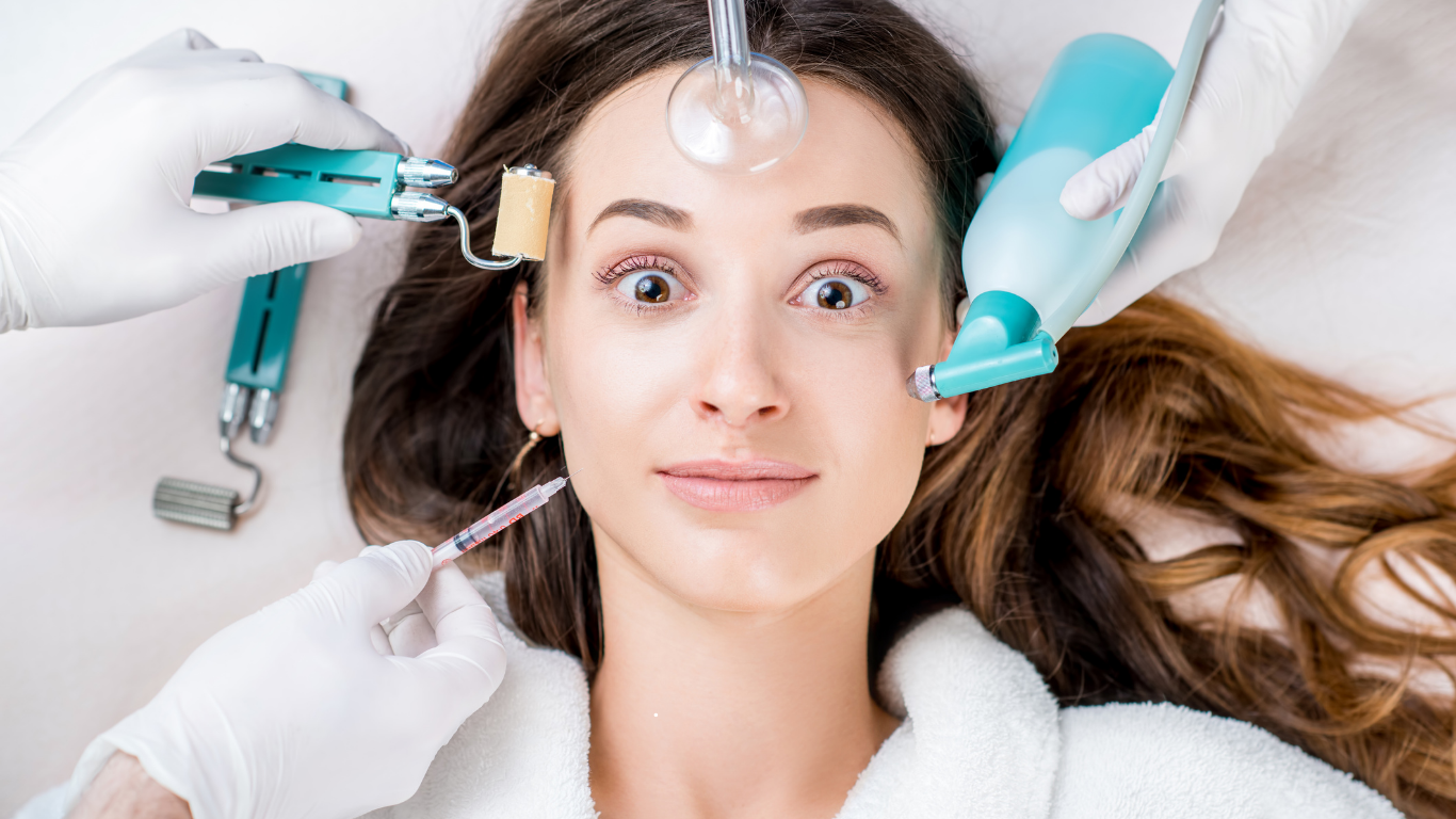 Advanced skin treatment at YT Studio Unisex Salon