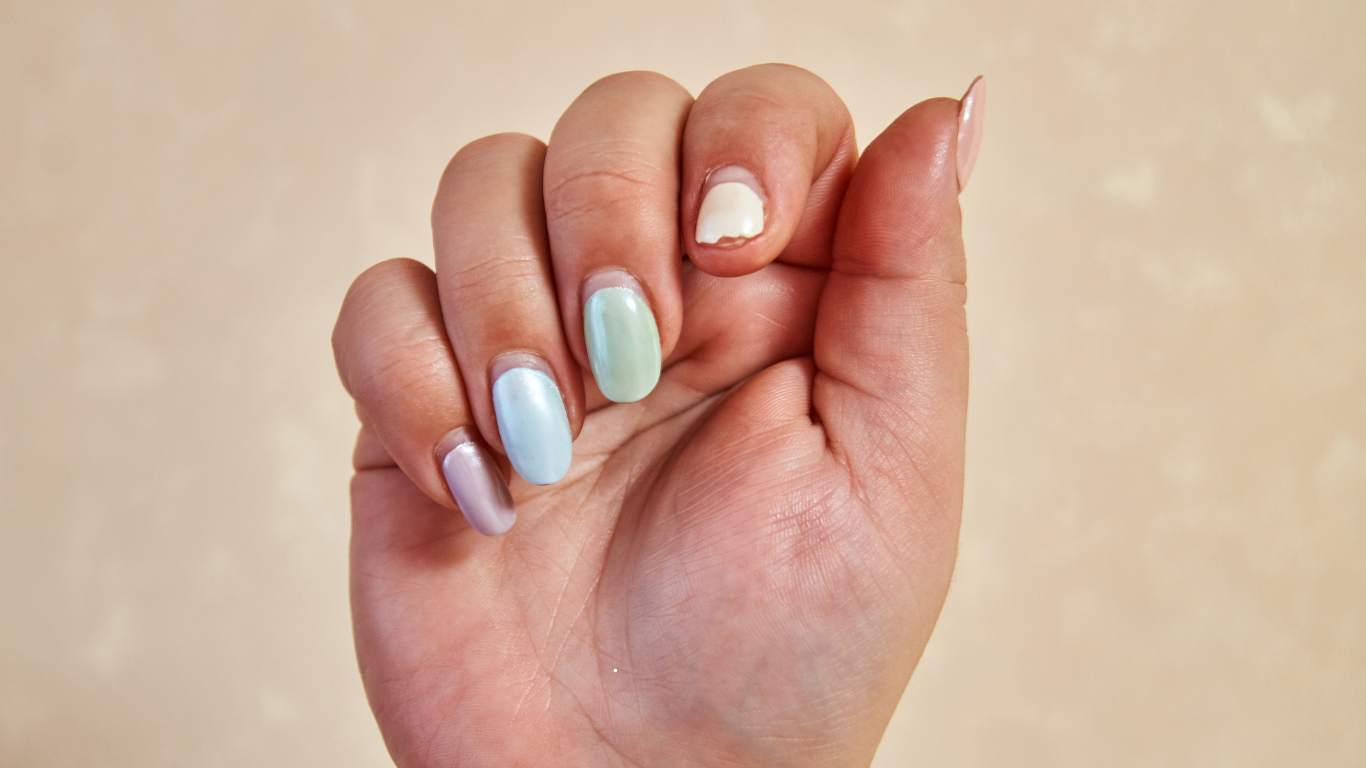 Manicure treatment at YT Studio Unisex Salon