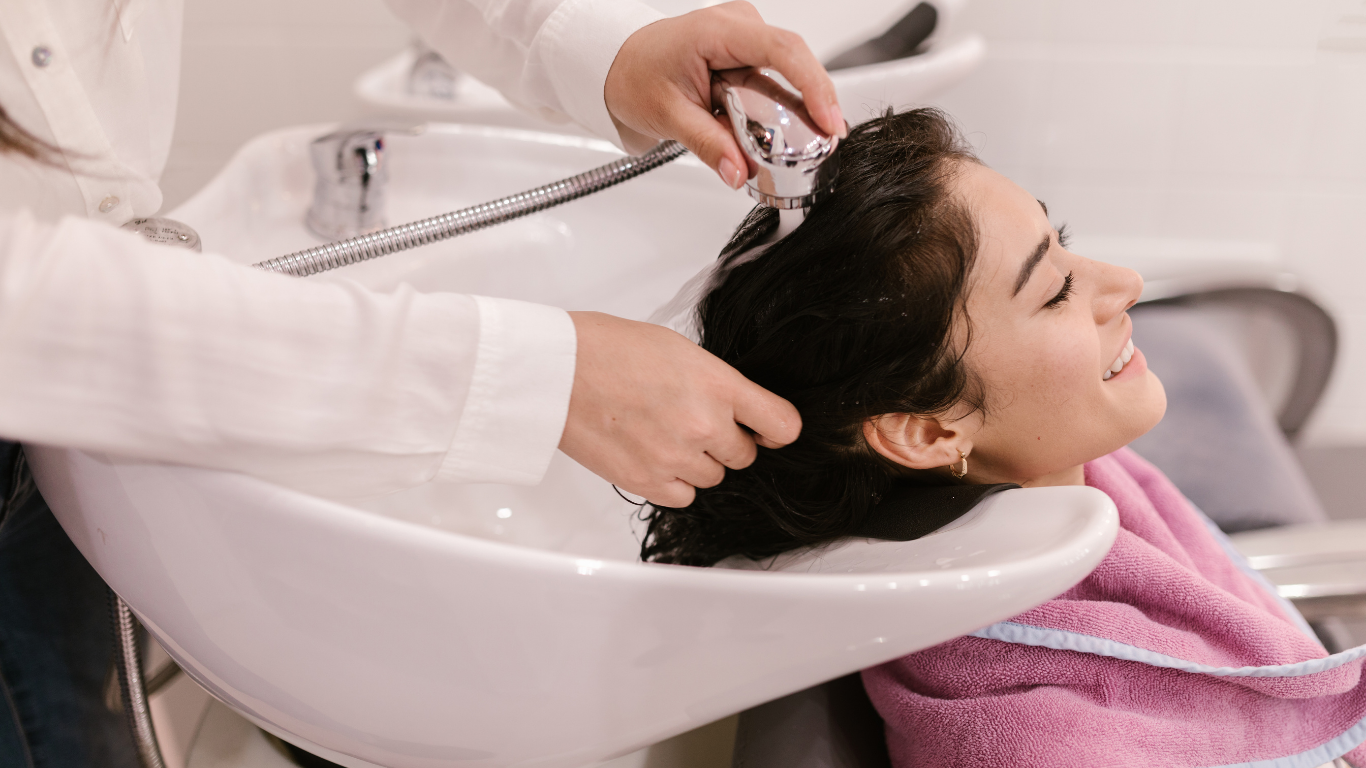 Hair spa treatment for smooth and healthy hair